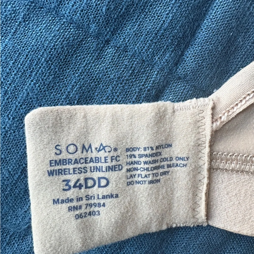 Soma Embraceable Wireless Unlined Full Coverage Bras Set of 2 - Picture 5 of 10